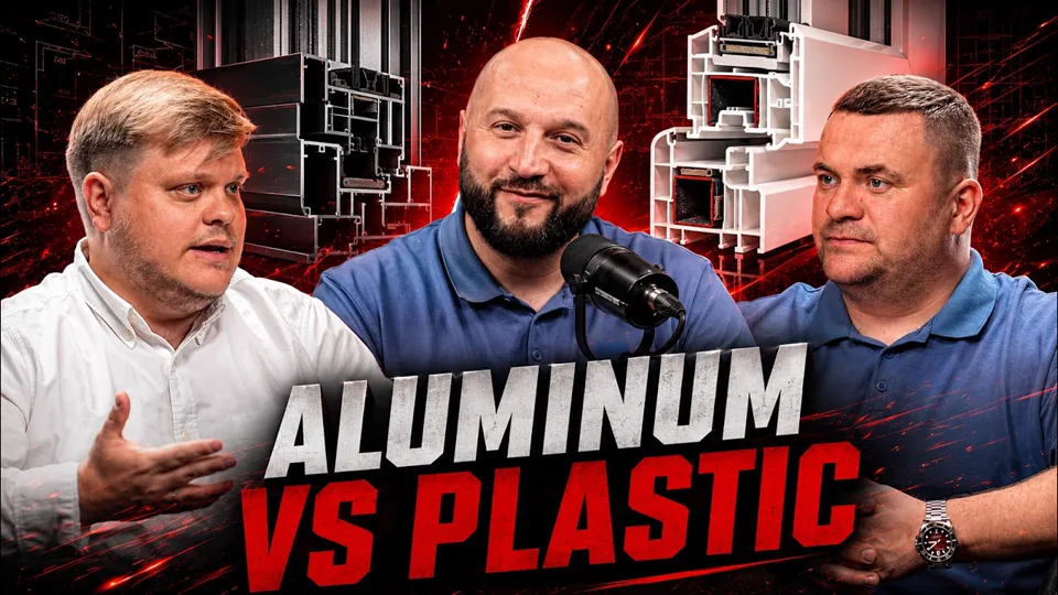 Podcast episode: aluminium versus uPVC windows