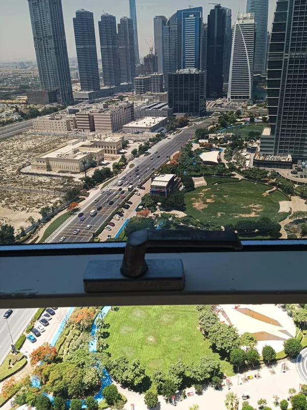 Window hardware after repair by Window Repair UAE in Dubai