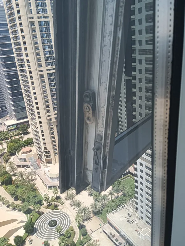 Door handle and lock serviced in a Dubai property