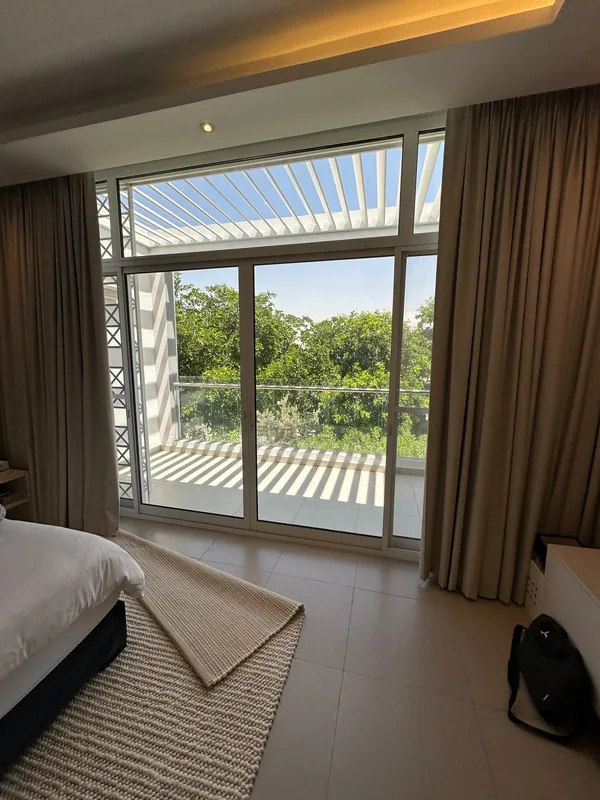 Glazed door refitted in a Dubai residence