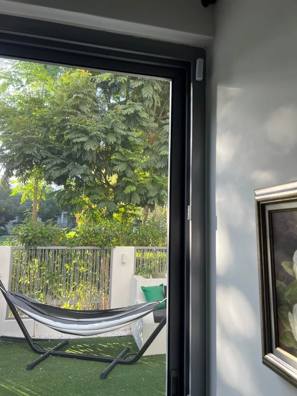 Glazed door refitted in a Dubai residence