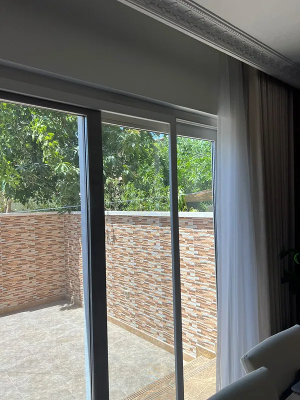Terrace door adjusted and sealed in a Dubai villa