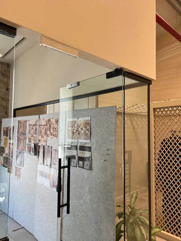 Terrace door adjusted and sealed in a Dubai villa