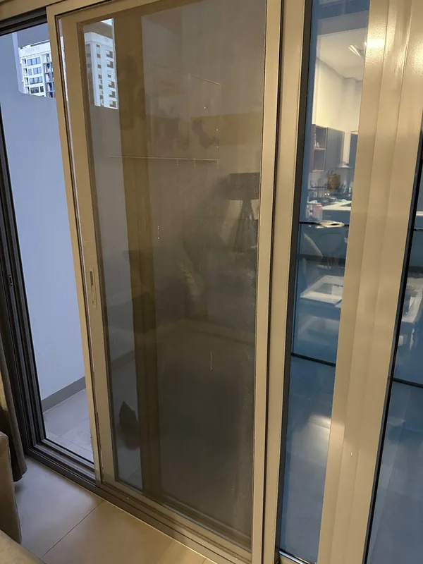 Glazed door refitted in a Dubai residence