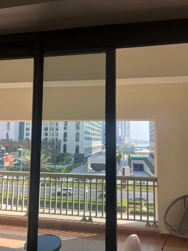 Terrace door adjusted and sealed in a Dubai villa