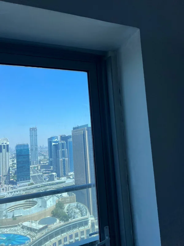 Glazed door refitted in a Dubai residence