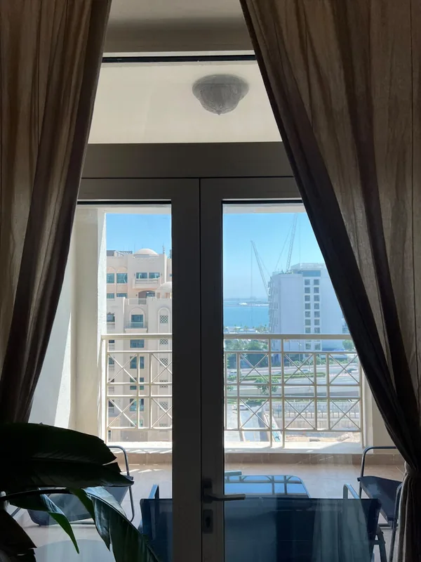 Balcony door repaired and realigned in a Dubai apartment