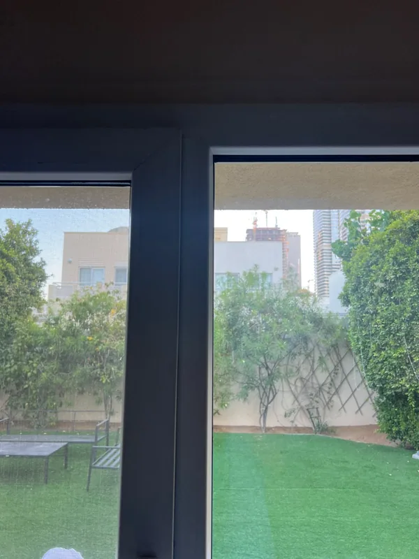 Glazed door refitted in a Dubai residence