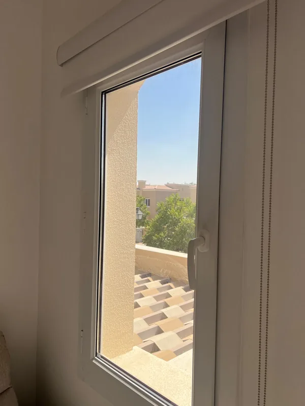 Terrace door adjusted and sealed in a Dubai villa