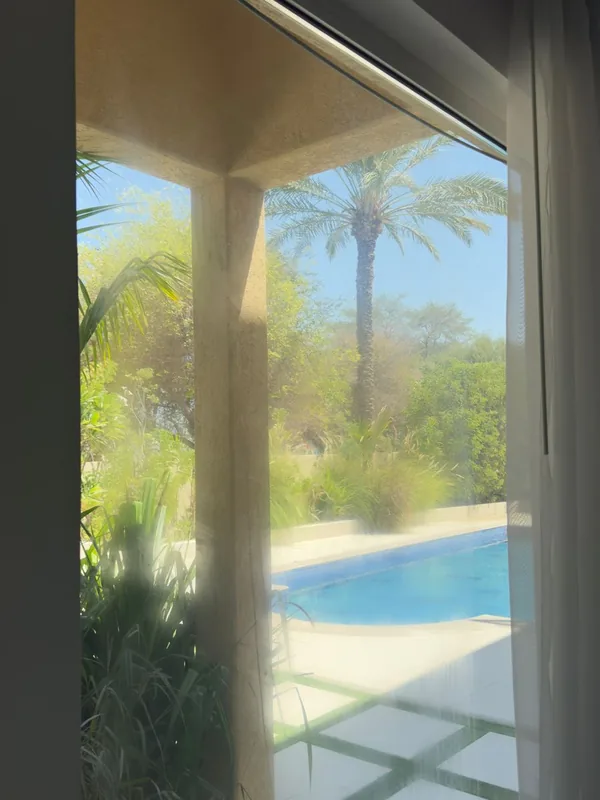 Terrace door adjusted and sealed in a Dubai villa