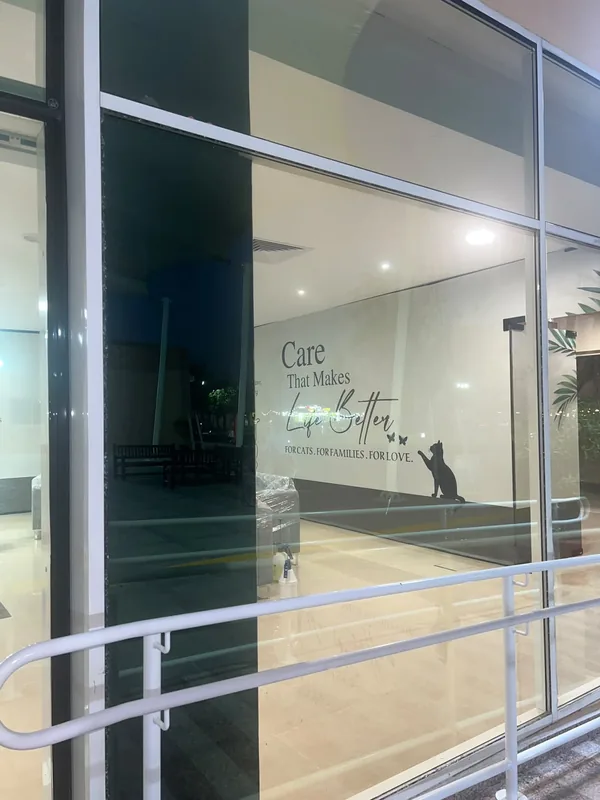 Serviced panoramic window in a Dubai tower apartment
