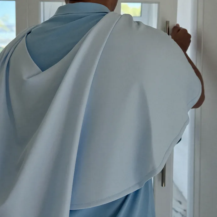 Engineer fitting a new compression gasket on a hermetic door in Dubai